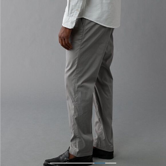American Eagle Flex Pants for men in Grey size 33x32- never worn! - Picture 2 of 13